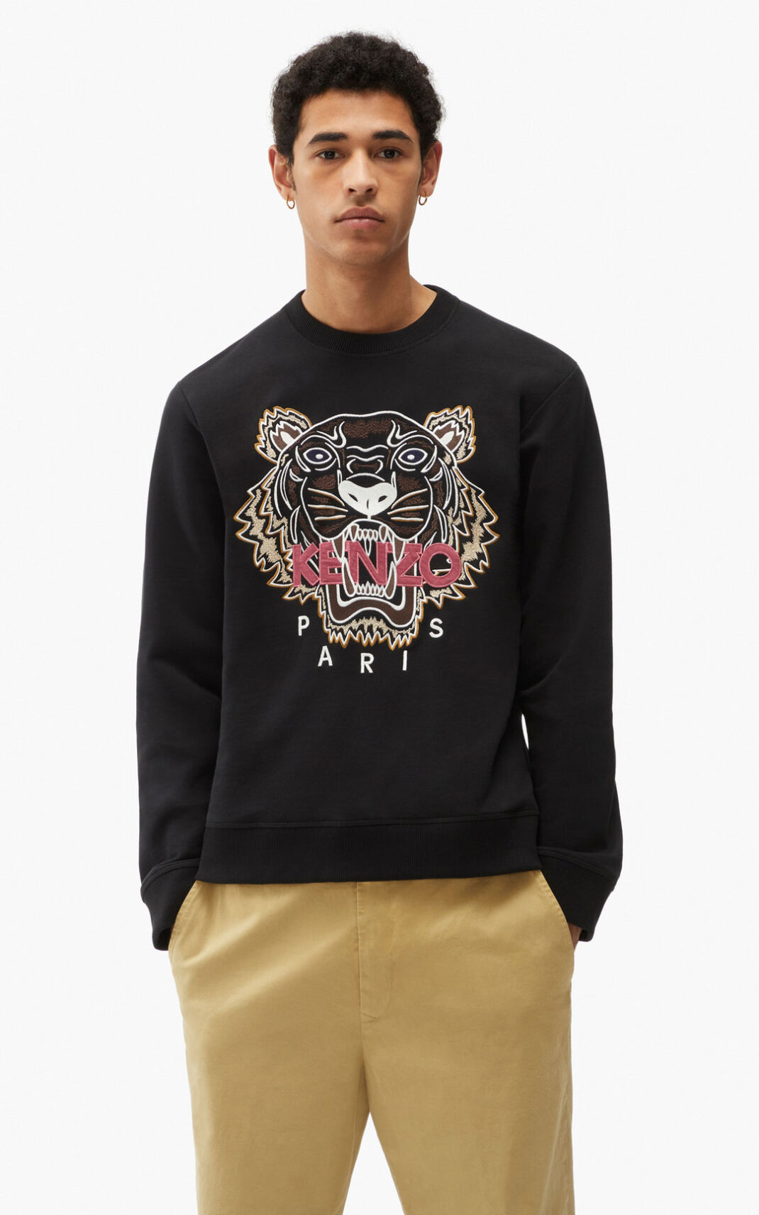 Kenzo Tiger Sweatshirt Herr | 14350-CVNK